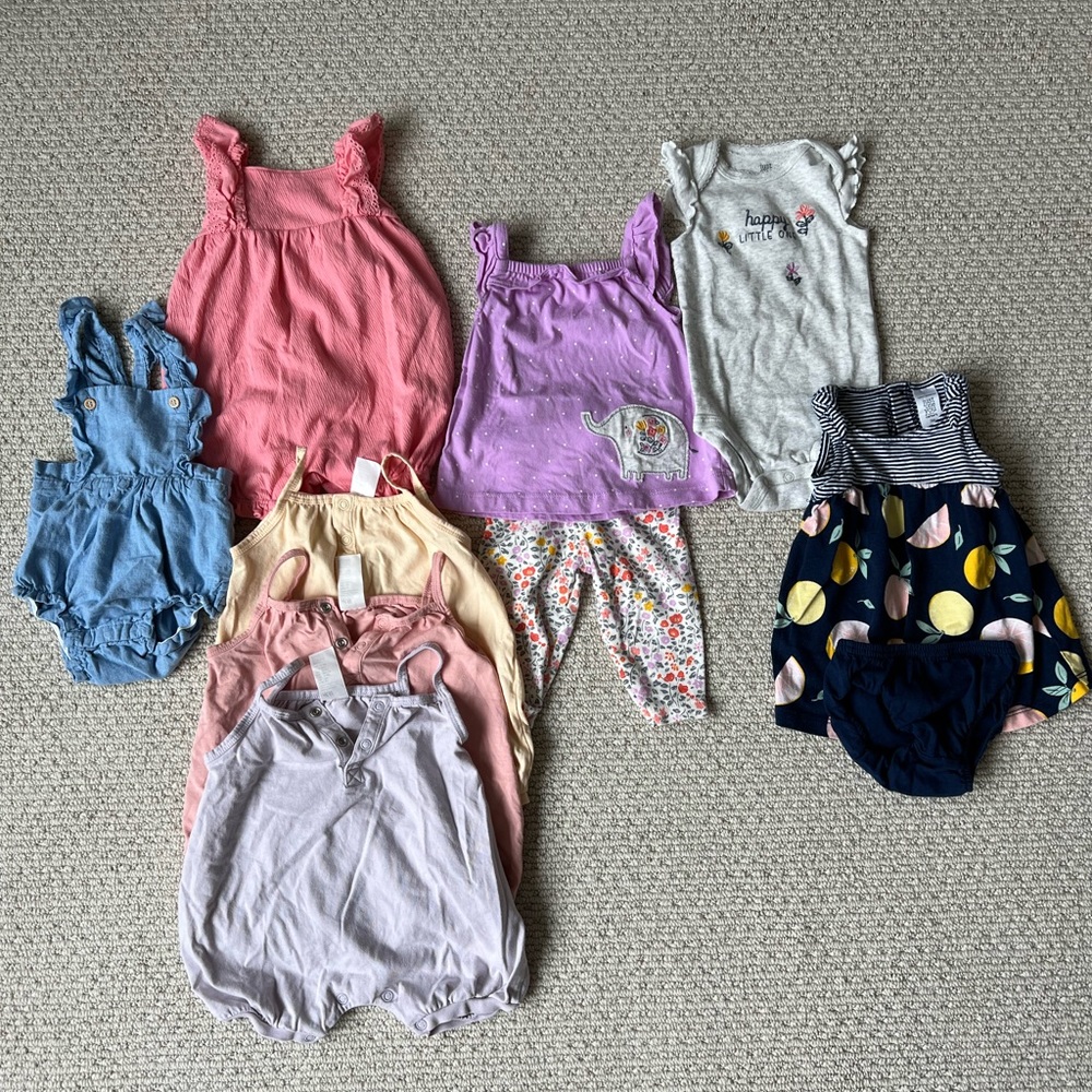 Infant Girl Clothing Bundle 3 Months